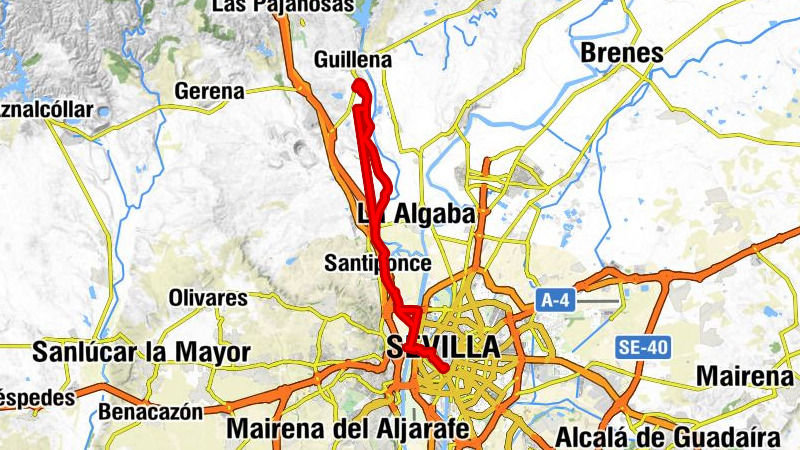 Puerta de Jerez - Sevilla - Camas - Santiponce