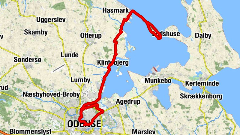 Odense - Restaurant Næsbyhoved Skov - Hindehøj