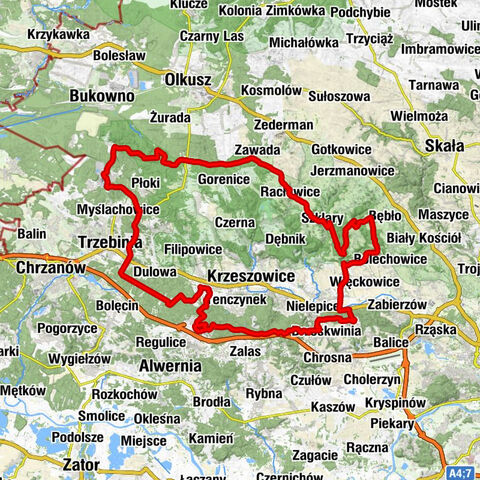 Pasternik - Bukowa Góra - Kościół Narodzenia Najświętszej Maryi Panny w Racławicach - Borek