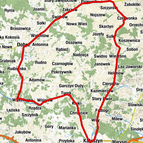 Jeżakowizna - Kościół pw. Świętego Mikołaja - Kościół pw. Świętego Jana Chrzciciela - Kościół pw. Świętego Stanisława