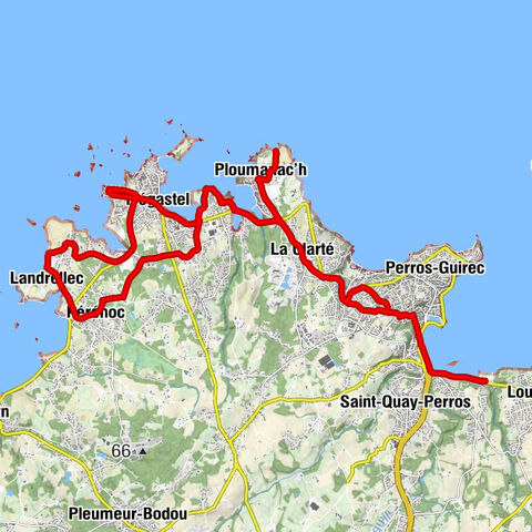 Crêperie L'abricotier - Pen ar Garen - Chapelle de Notre-Dame de la Clarté - Chapelle Sainte-Anne