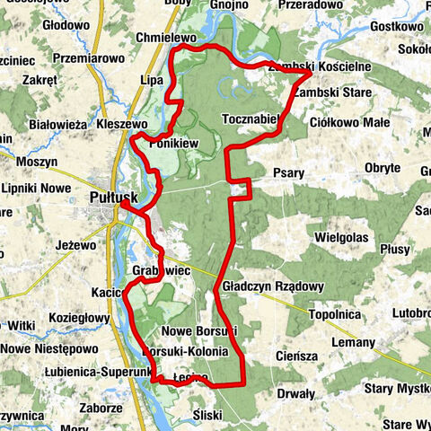 powiat pułtuski - Zambski Kościelne - Pułtusk - Łęcino