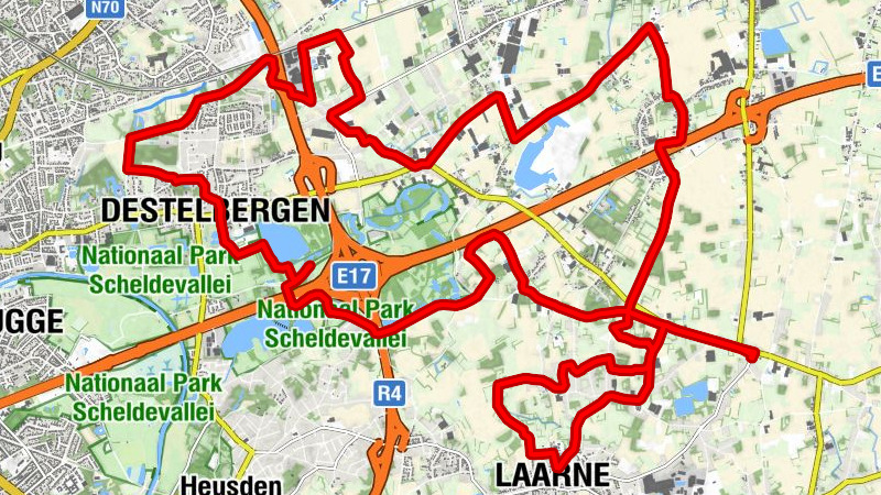 Laarne - Onze-Lieve-Vrouw van Troostkapel - Onze-Lieve-Vrouw-ter-Sneeuwkerk - Kapel Bergenkruis