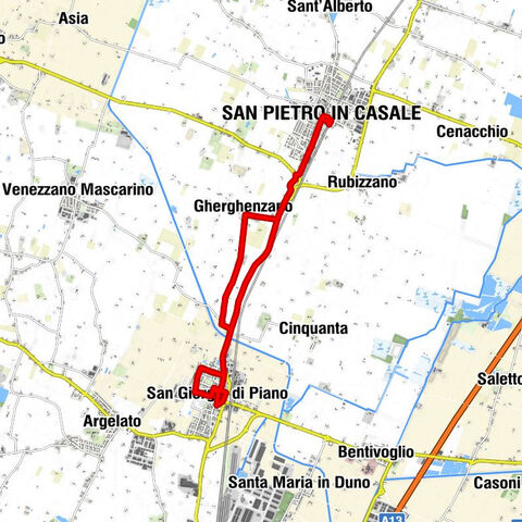 San Pietro in Casale - Sforketta - Oratorio di San Giuseppe - Chiesa di San Geminiano e San Benedetto