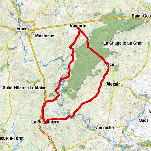 Église Saint-Aubin - Église Saint-Gervais-et-Saint-Protais - Église Saint-Germain - Église Notre-Dame-de-l'Assomption