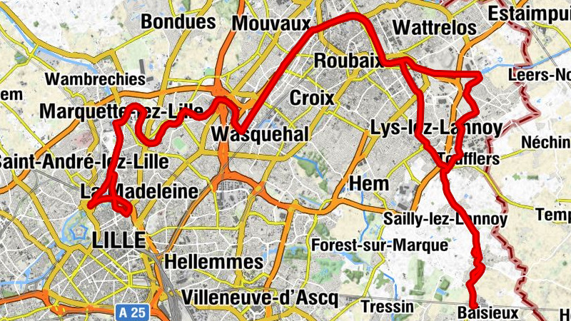 Baisieux - Le Tandem - Lys-lez-Lannoy - Mouscron - Moeskroen