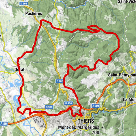 Les Jaiffours - Thiers - Les Fichardies
