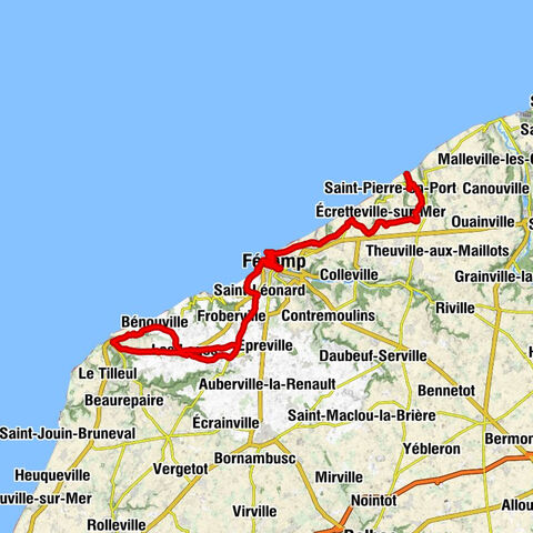 Les Grandes Dalles - Église Saint-Riquier - Église Saint-Étienne - Église Saint-Vaast