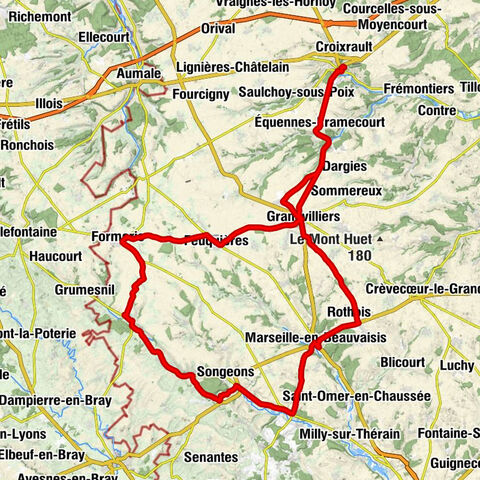 Le Cardinal - Église Saint-Lucien - Église Notre-Dame - Poix-de-Picardie