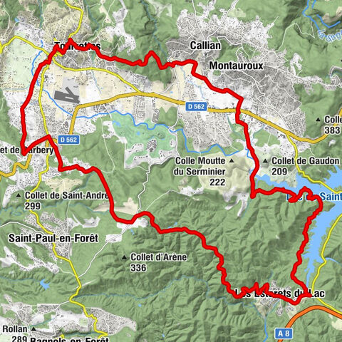 Fayence - Église Saint-André - Callian - Tourrettes