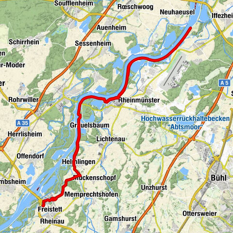 Helmlingen - Restaurant am Fluss - Greffern