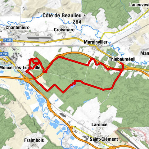 Thiébauménil - Le Péché Mignon - Prés des Roseaux - Moncel-lès-Lunéville
