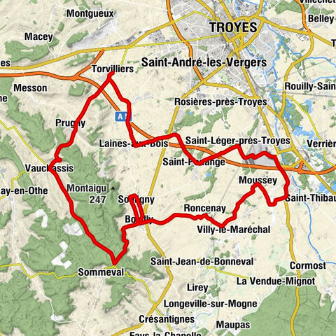 Torvilliers - Prugny - Église Saint-Laurent - Église Saint-Pierre-aux-Liens