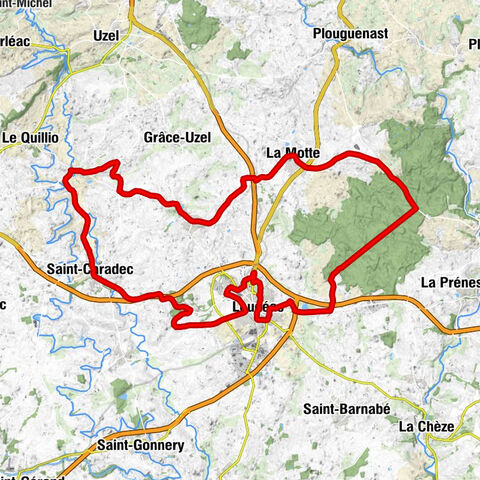 Les Ponts ès Bigots - Église saint-Vincent-Ferrier - Église Saint-Just - La Croix au Moine