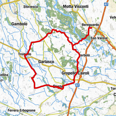 Cascina Roveda - Da Pasquale - Chiesa di San Germano - Chiesa di San Siro Vescovo