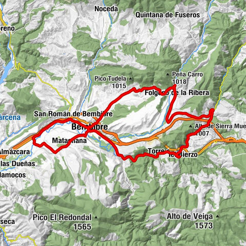 Bembibre - Iglesia de San Juan Evangelista - Santuario del Santo Ecce-Homo - Ermita de San Román