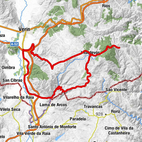 Lamasdeite - Vilardevós - Barrio da Lama - Ermida de San Roque