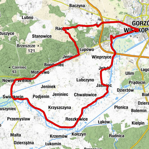 Gorzów Wielkopolski - Cerkiew Narodzenia Najświętszej Maryi Panny - Kościół pw. Najświętszego Serca Pana Jezusa - Kościół Matki Boskiej Różańcowej w Świerkocinie