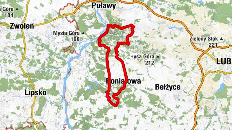 Klementowice - Poniatowa - Kościół pw. Świętej Anny - Kościół pw. Świętego Jana Chrzciciela i Świętego Bartłomieja