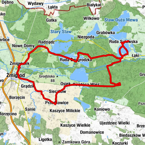 Gospoda 8 ryb - Ruda Sułowska - Żmigród - Zajazd Głowaczówka