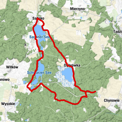 powiat wejherowski - Dąbrówka - Mierzynko - Kościół filialny pw Świętego Józefa