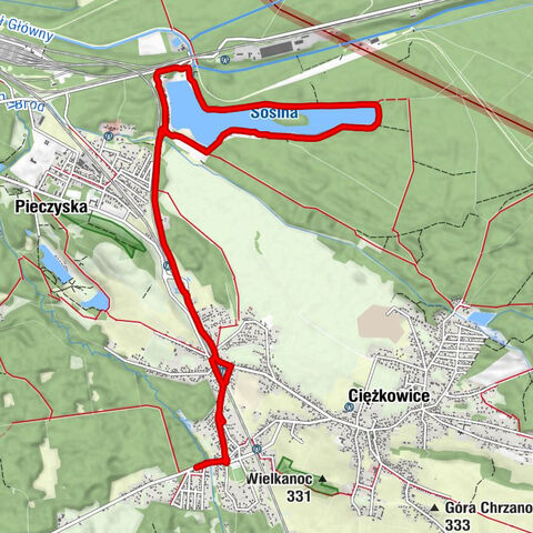 Pod Łużnikiem - Bobrowa Górka