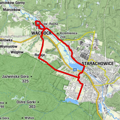 Starachowice - Kaplica pw. Świętej Zofii - Wąchock