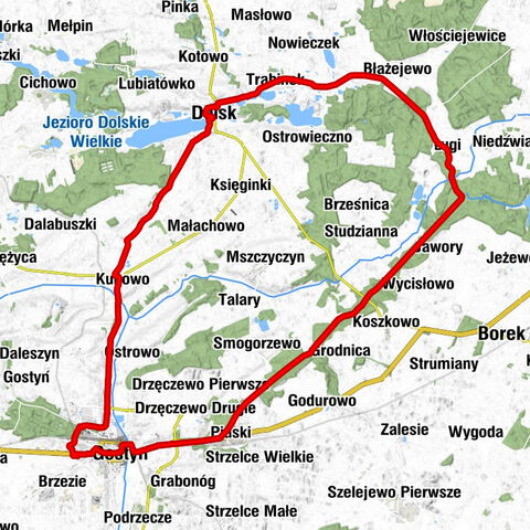 Gostyń - Kościół pw. św. Michała Archanioła - Kościół pw. św. Jakuba Apostoła - Osiedle 700-lecia