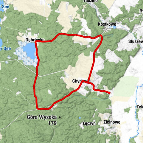 Chynowiec - Chynowie - Kowalka - Dąbrówka