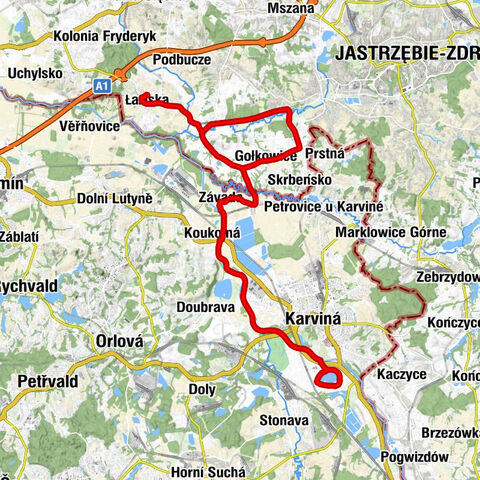 U Segeta - Kościół par. pw. Wszystkich Świętych - Kościół pw. Świętej Anny - Kaple sv. Jana Nepomuckého