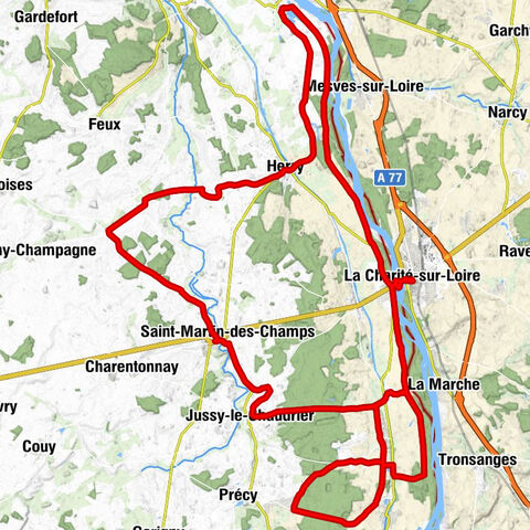 La Charité-sur-Loire - Basilique Notre-Dame-et-Sainte-Croix - Église Saint-Loup - Église Saint-Jacques-et-Saint-Cyr