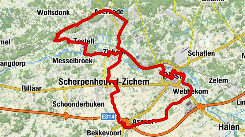 Webbekom - Sint-Pieterskerk - Sint-Sulpitius en Dionysiuskerk - Onze-Lieve-Vrouwekerk