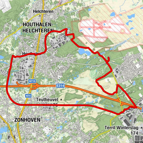 Restaurant Abdijhoeve - Houthalen-Helchteren - Sint-Martinuskerk - Genk