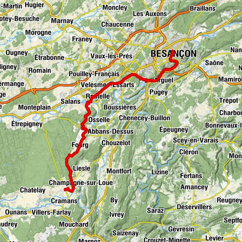 Chapelle Bellevaux - Église Saint-Vincent - Église Saint-Germain - Table des jardins