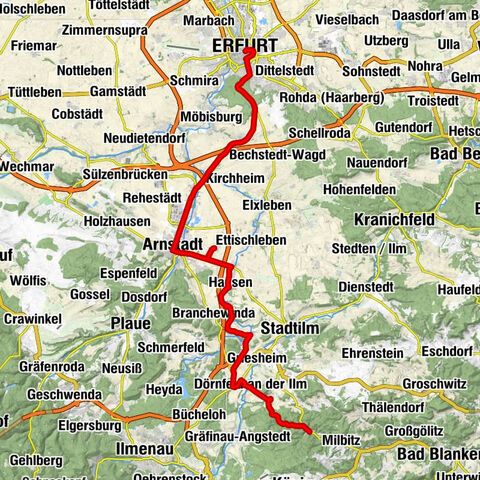 „Auf den Spuren starker Frauen" - Pilgern in Thüringen