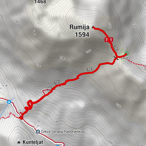 Livari - Rumija - Crkva Svete Trojice - Veliki Mikulići