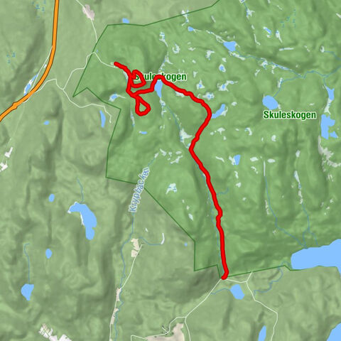 Skuleskogen Entré Väst - Skrattabborrtjärn - Picknicktisch