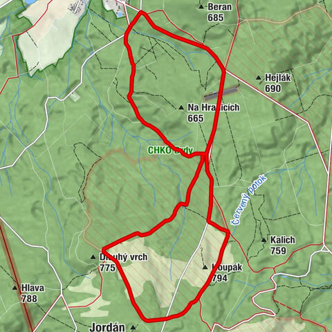 Dolní Kvaň - Svatý jezevčík