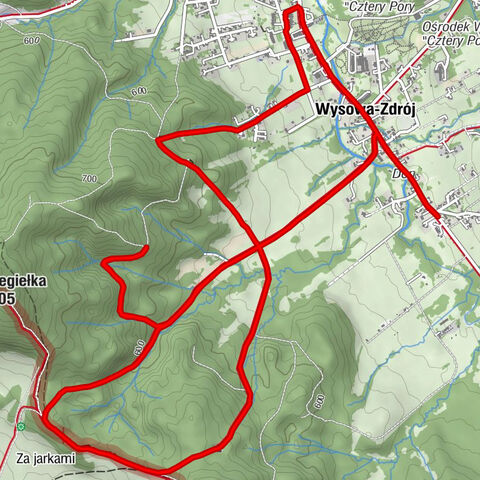 Dziurnówka - Cerkiew Świętego Michała Archanioła w Wysowej-Zdroju - Cerkiew Opieki Matki Bożej na Świętej Górze Jawor - Wysowa-Zdrój