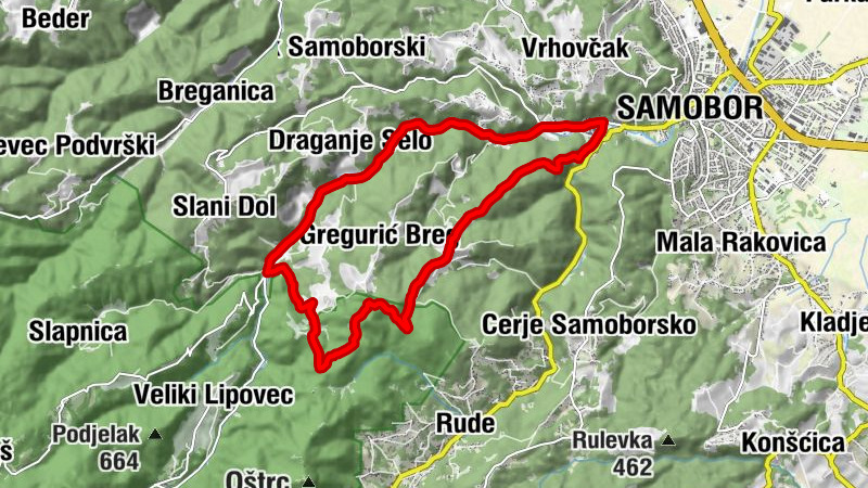 Izletište Dumić - Smerovišće - Draganje Selo - Samobor