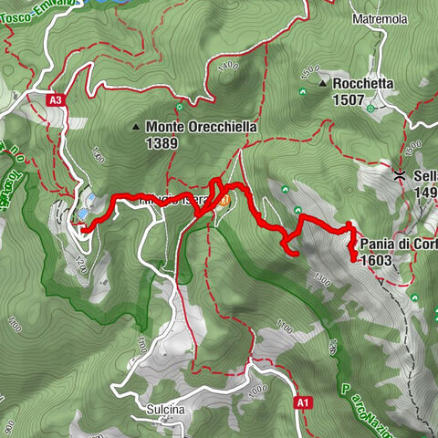 Pania di Corfino