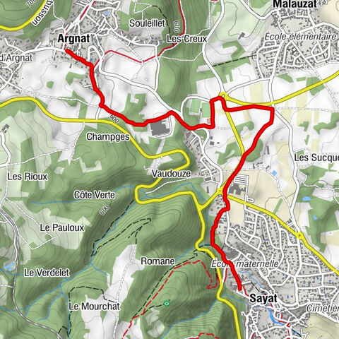Entre les bourgs - Sayat