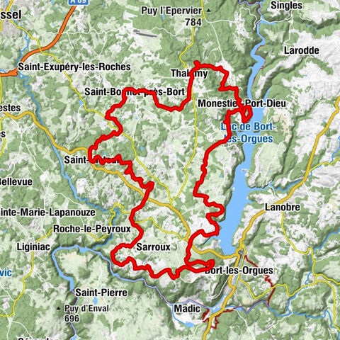 Equestrian route on the Bortois plateau