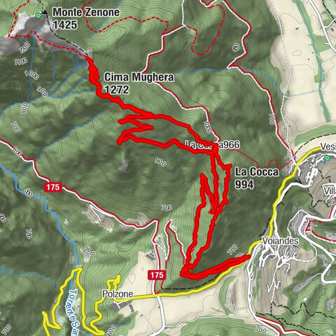 Tremosine, Cima Mughera