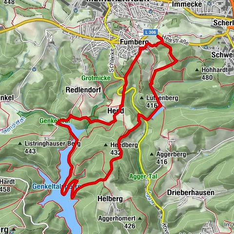 Wasser-Weitblick-Pfad (Rundweg am Sauerland-Höhenflug)