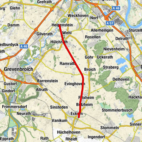 Strategischer Bahndamm