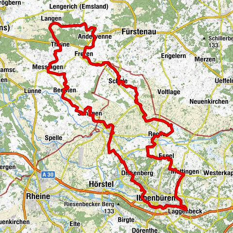 Töddenland-Radroute