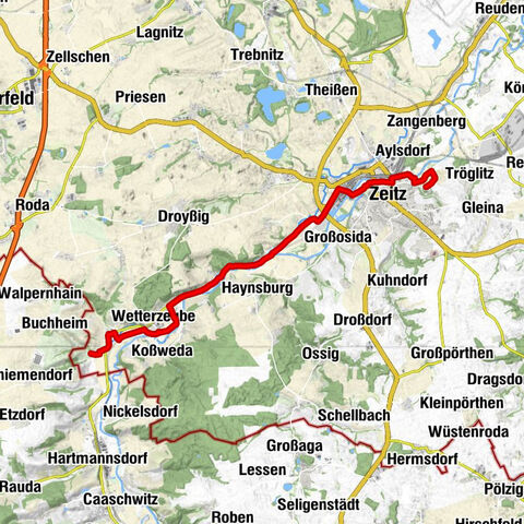 Weinroute an der Weißen Elster