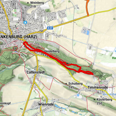 Großer Rundweg Teufelsmauer Blankenburg (Harz)