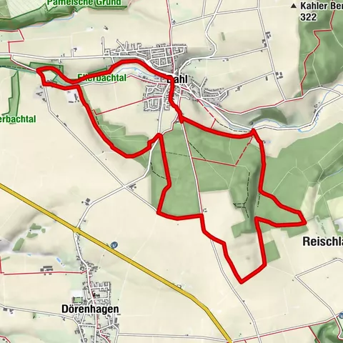 Paderborner Karstrundweg - Vom Ellerbachtal auf die Hochfläche